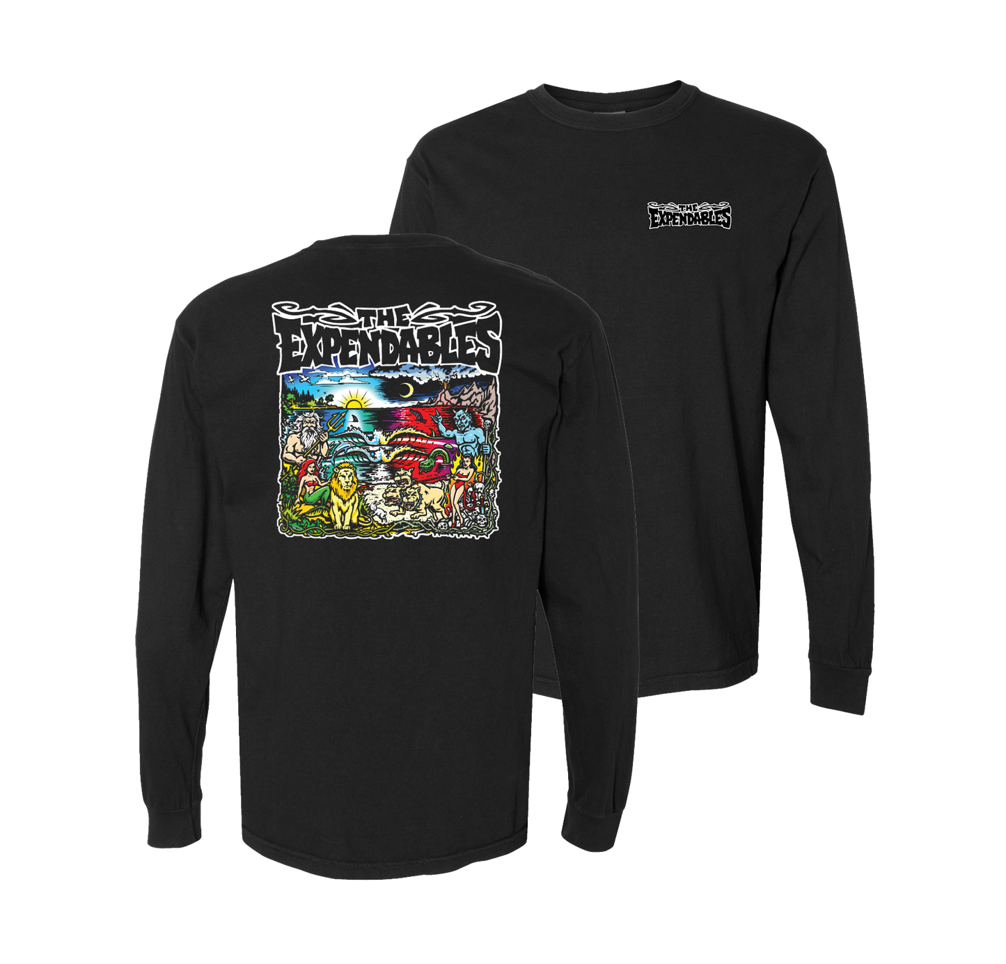 Good Vs Evil Long Sleeve (Black)