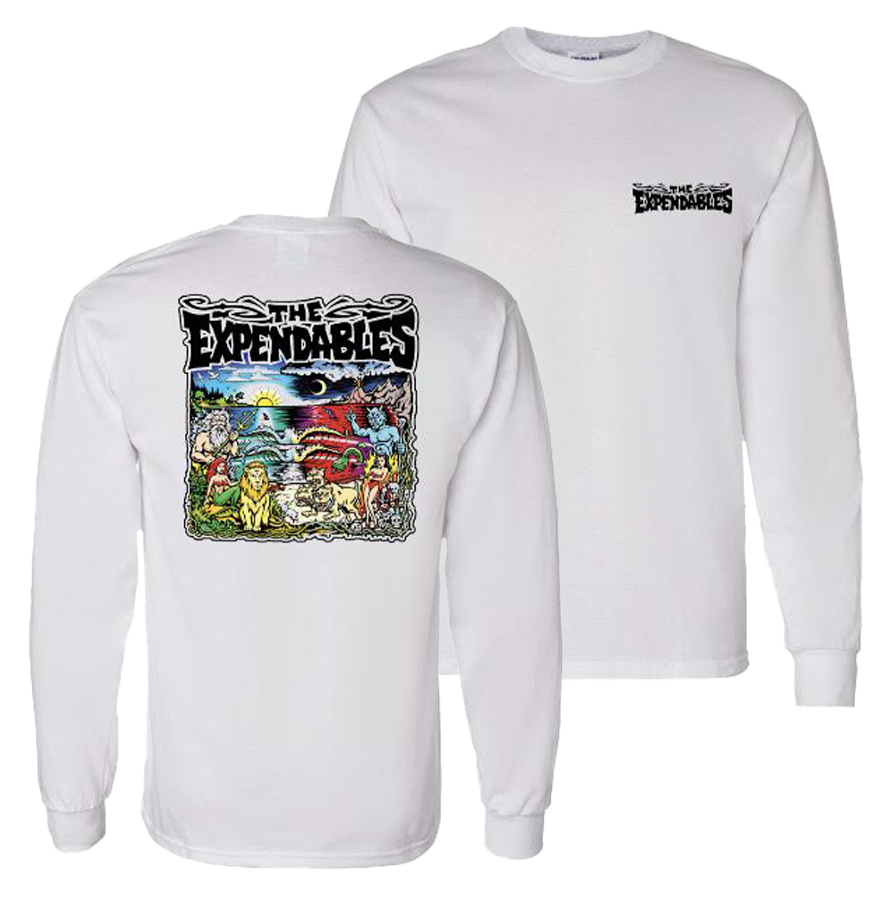 Good vs Evil Long Sleeve (White)