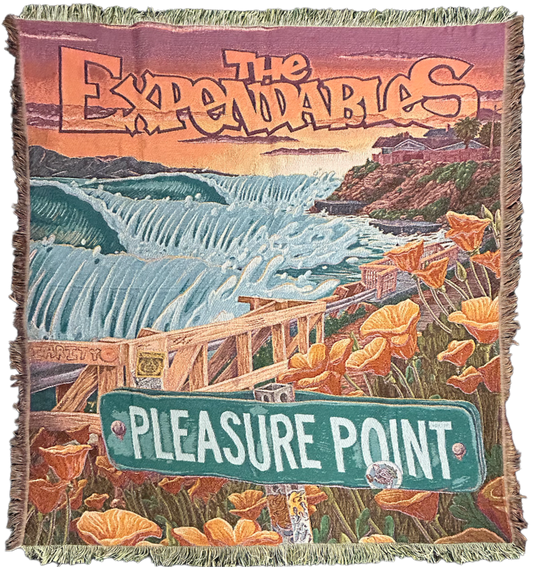 Pleasure Point Throw Blanket