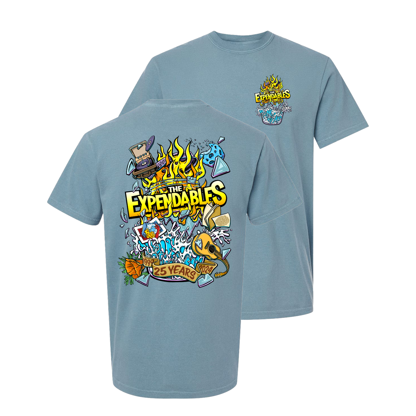 25 Year Jar Heavyweight Tee (Blue)