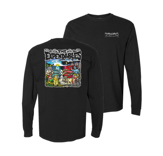 Good Vs Evil Long Sleeve (Black)