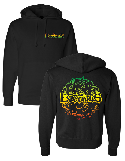 Rasta Spiral Pullover Hoodie