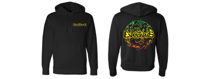 Rasta Spiral Pullover Hoodie