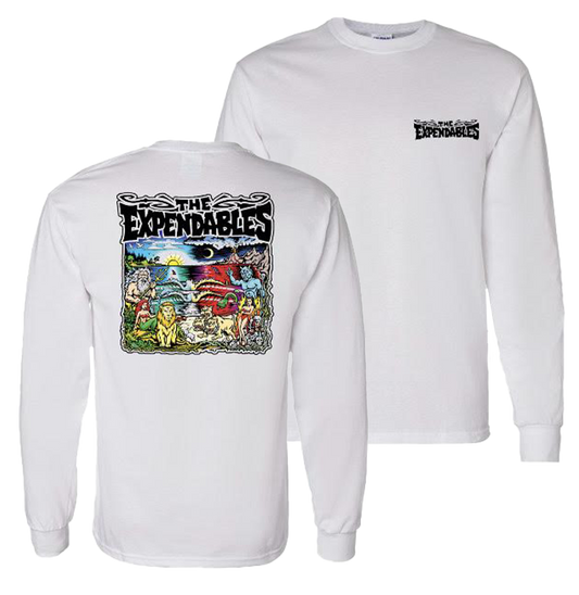 Good vs Evil Long Sleeve (White)
