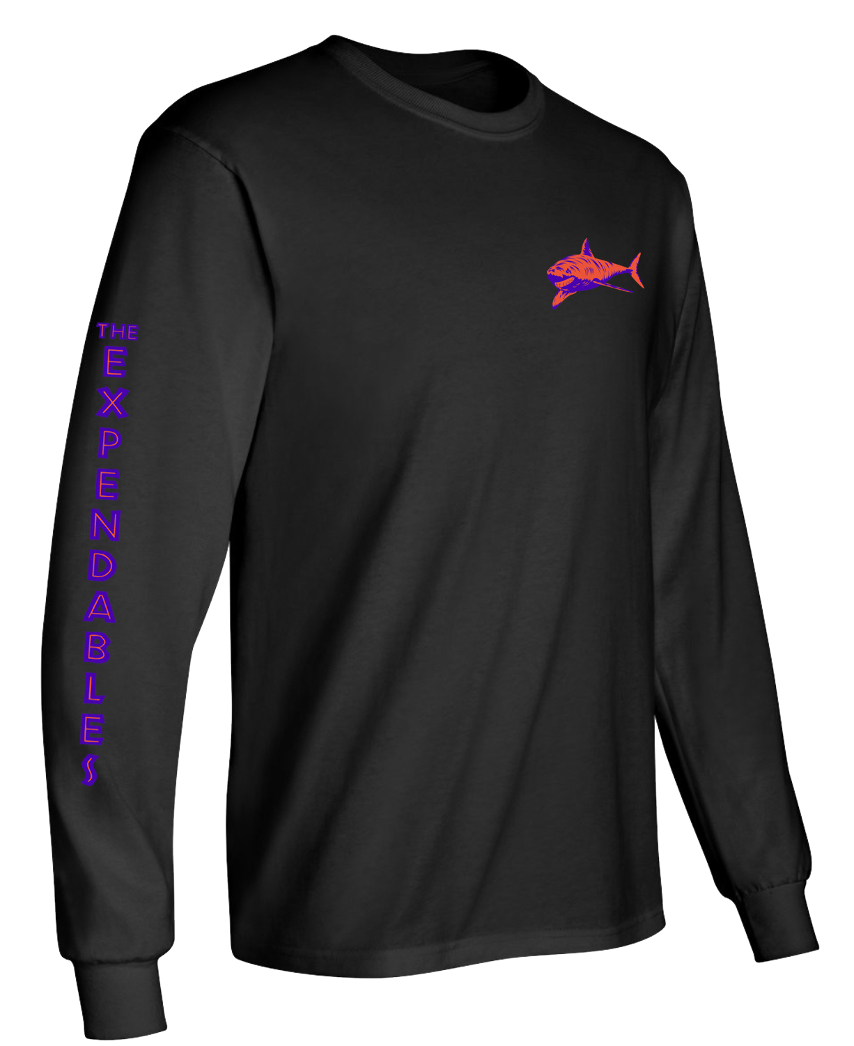 Shark Long Sleeve (Black)