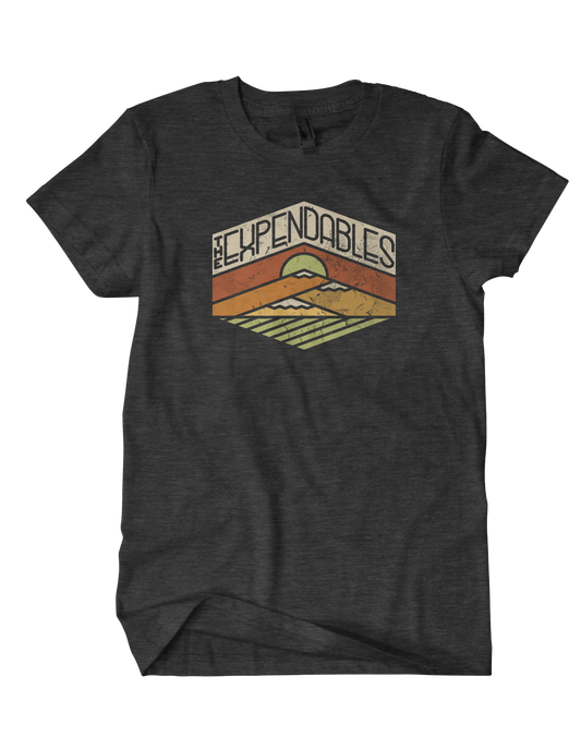 Mountain Range Tee (Dark Grey Heather)